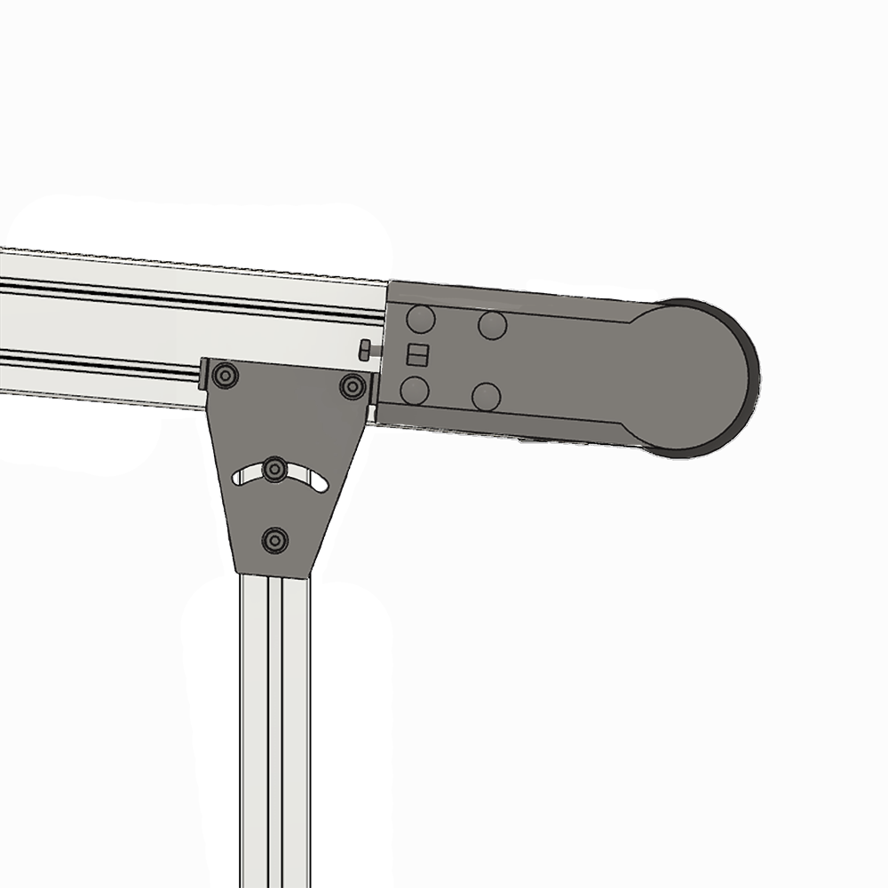 87-000-0 MODULAR SOLUTIONS CONVEYOR PART<BR>CONVEYOR LEG SWIVEL PLATE 35 DEGREE